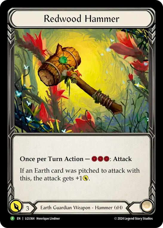 Redwood Hammer [LGS364] (Promo)  Cold Foil | Good Games North