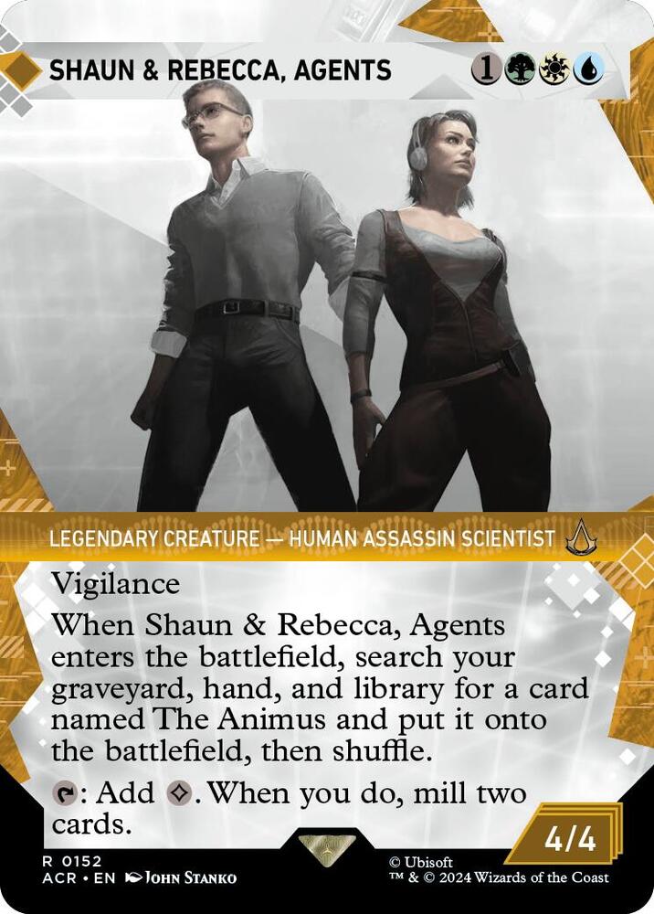Shaun & Rebecca, Agents 152 (Universes Beyond: Assassin's Creed)  - Foil | Good Games North