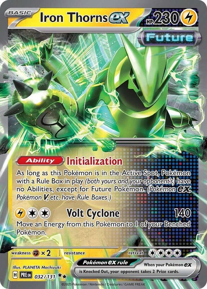 Iron Thorns ex (032/131) [Scarlet & Violet: Prismatic Evolutions] | Good Games North
