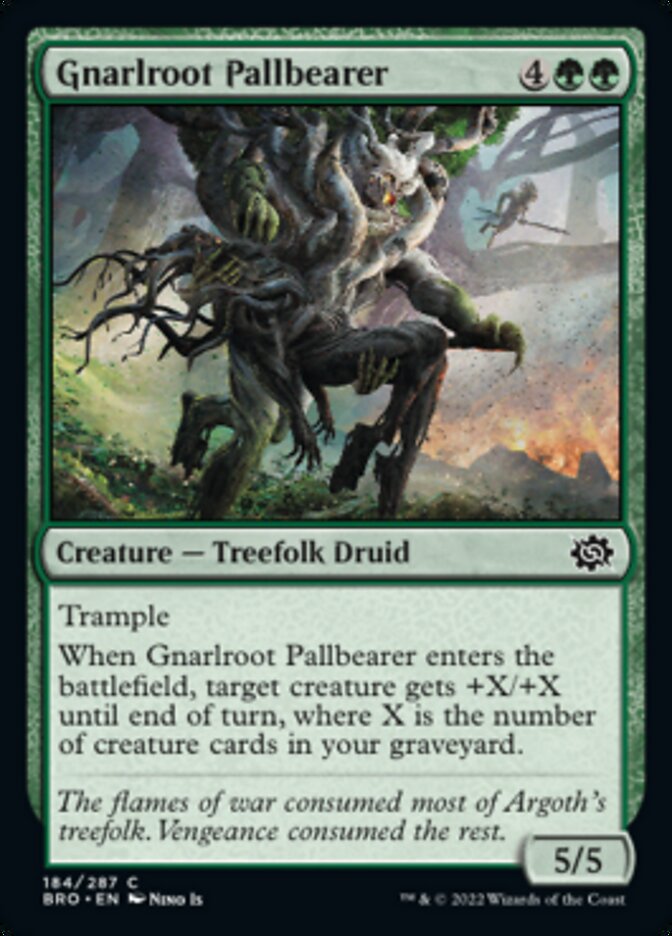 Gnarlroot Pallbearer [The Brothers' War] | Good Games North