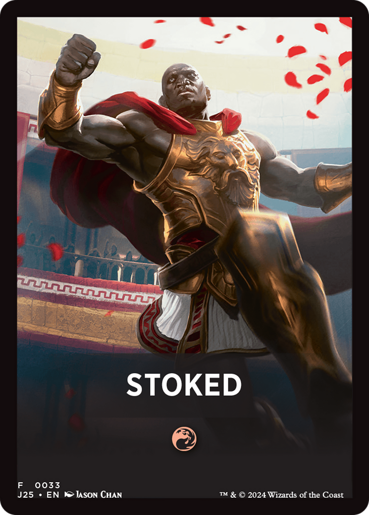 Stoked Theme Card [Foundations Jumpstart Front Cards] | Good Games North