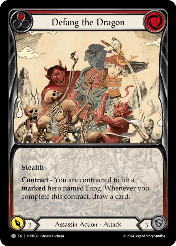 Defang the Dragon [HNT030] (The Hunted)  Rainbow Foil | Good Games North