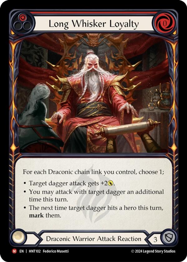 Long Whisker Loyalty [HNT102] (The Hunted)  Rainbow Foil | Good Games North