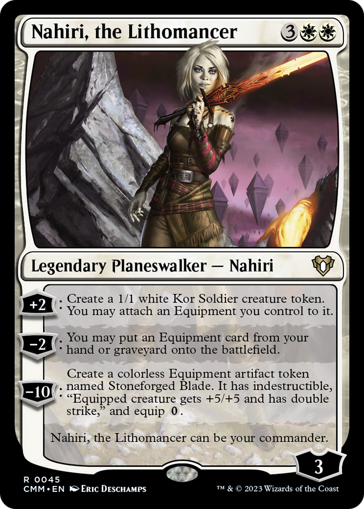 Nahiri, the Lithomancer [Commander Masters] | Good Games North