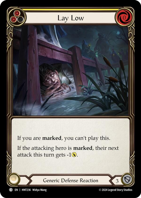 Lay Low [HNT236] (The Hunted)  Rainbow Foil | Good Games North