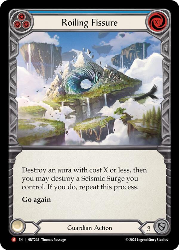 Roiling Fissure [HNT248] (The Hunted)  Rainbow Foil | Good Games North