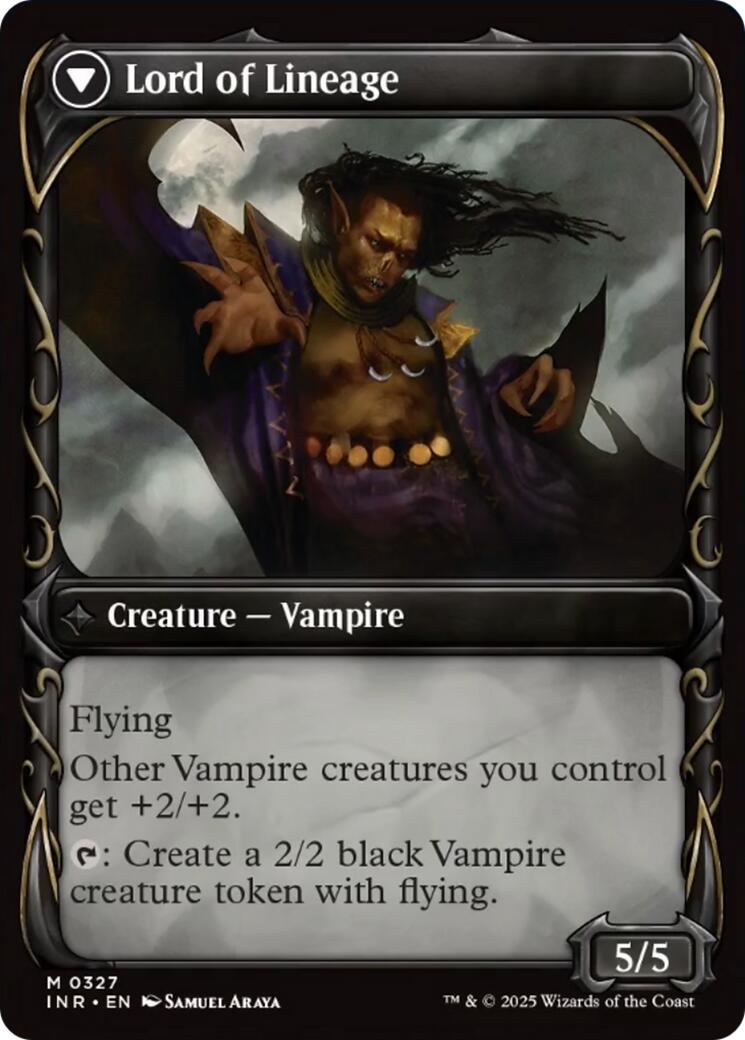 Bloodline Keeper // Lord of Lineage (Showcase) [Innistrad Remastered] | Good Games North