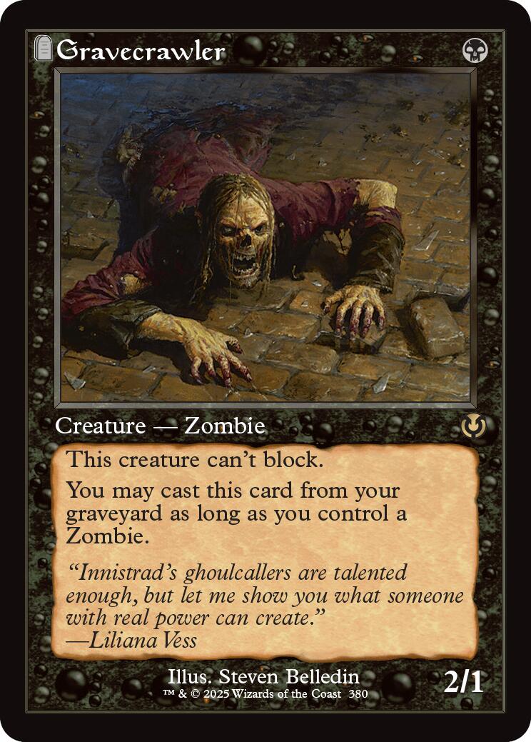Gravecrawler (Retro Frame) [Innistrad Remastered] | Good Games North
