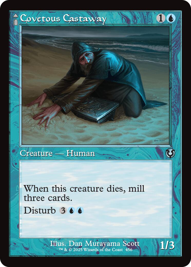 Covetous Castaway // Ghostly Castigator (Retro Frame) [Innistrad Remastered] | Good Games North