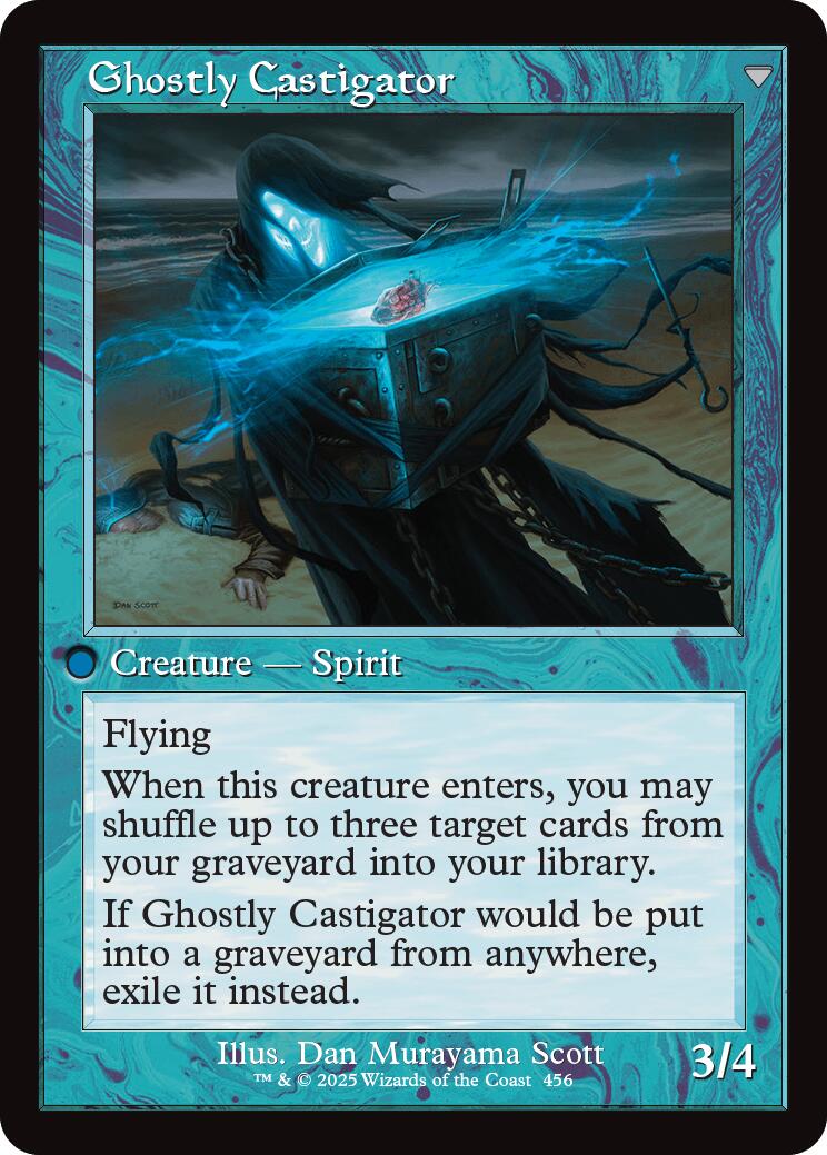 Covetous Castaway // Ghostly Castigator (Retro Frame) [Innistrad Remastered] | Good Games North