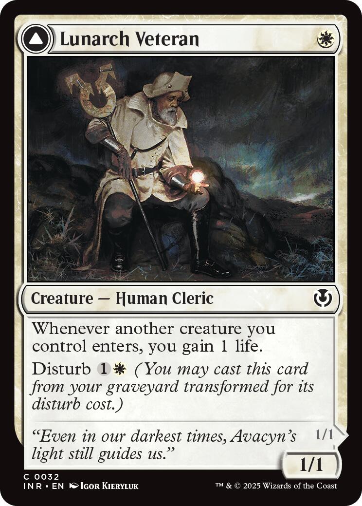 Lunarch Veteran // Luminous Phantom [Innistrad Remastered] | Good Games North