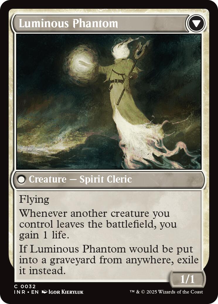 Lunarch Veteran // Luminous Phantom [Innistrad Remastered] | Good Games North