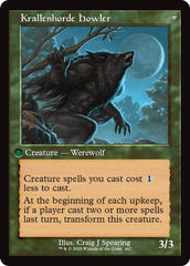 Duskwatch Recruiter // Krallenhorde Howler (Retro Frame) [Innistrad Remastered] | Good Games North
