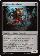 Smoldering Werewolf // Erupting Dreadwolf [Innistrad Remastered] | Good Games North