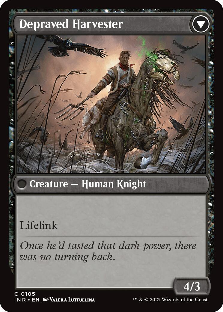 Desperate Farmer // Depraved Harvester [Innistrad Remastered] | Good Games North