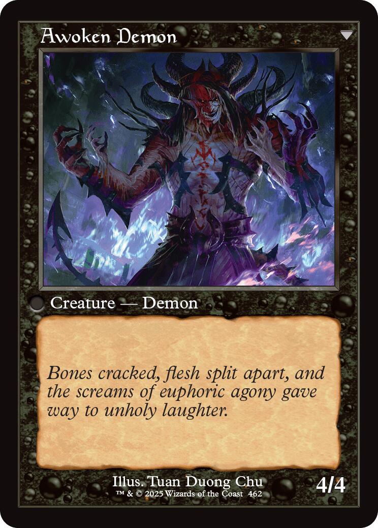 Ecstatic Awakener // Awoken Demon (Retro Frame) [Innistrad Remastered] | Good Games North