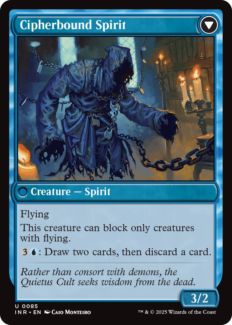 Soulcipher Board // Cipherbound Spirit [Innistrad Remastered] | Good Games North