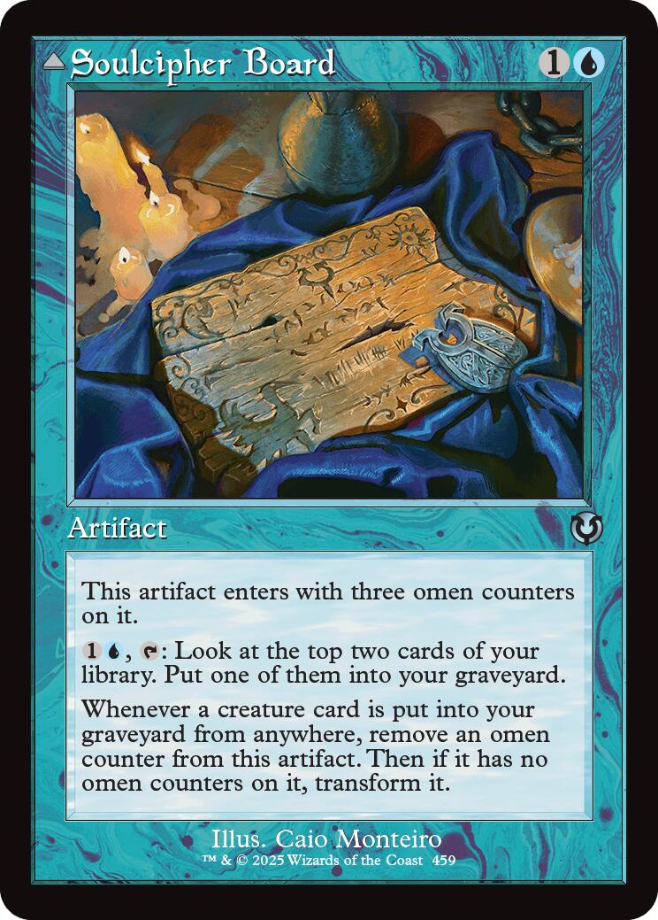 Soulcipher Board // Cipherbound Spirit (Retro Frame) [Innistrad Remastered] | Good Games North