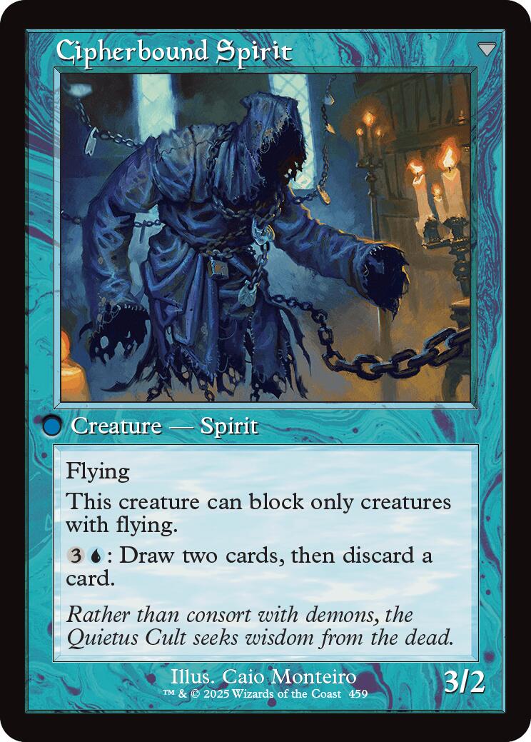 Soulcipher Board // Cipherbound Spirit (Retro Frame) [Innistrad Remastered] | Good Games North