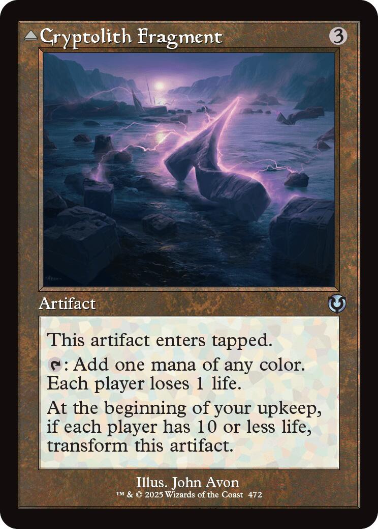 Cryptolith Fragment // Aurora of Emrakul (Retro Frame) [Innistrad Remastered] | Good Games North