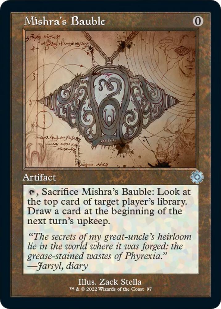 Mishras Bauble Schematic 97 (The Brothers' War: Retro Frame Artifacts)  | Good Games North