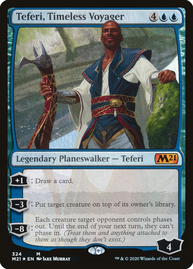 Teferi, Timeless Voyager 324/274 (Core Set 2021)  - Foil | Good Games North