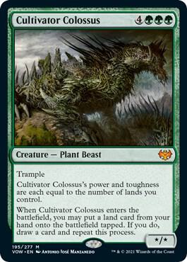 Cultivator Colossus 195 (Innistrad: Crimson Vow)  - Foil | Good Games North