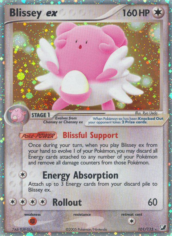 Blissey ex (101/115) [EX: Unseen Forces] | Good Games North