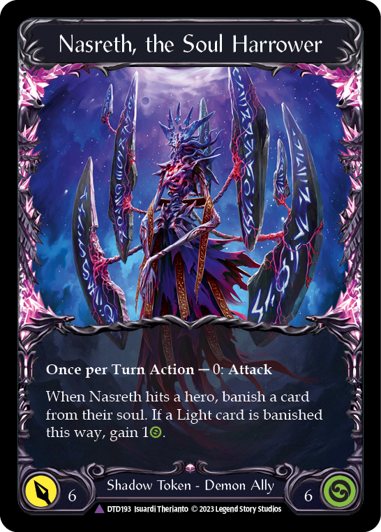 Nasreth, the Soul Harrower (Marvel) [DTD193-CF] (Dusk Till Dawn)  Cold Foil | Good Games North