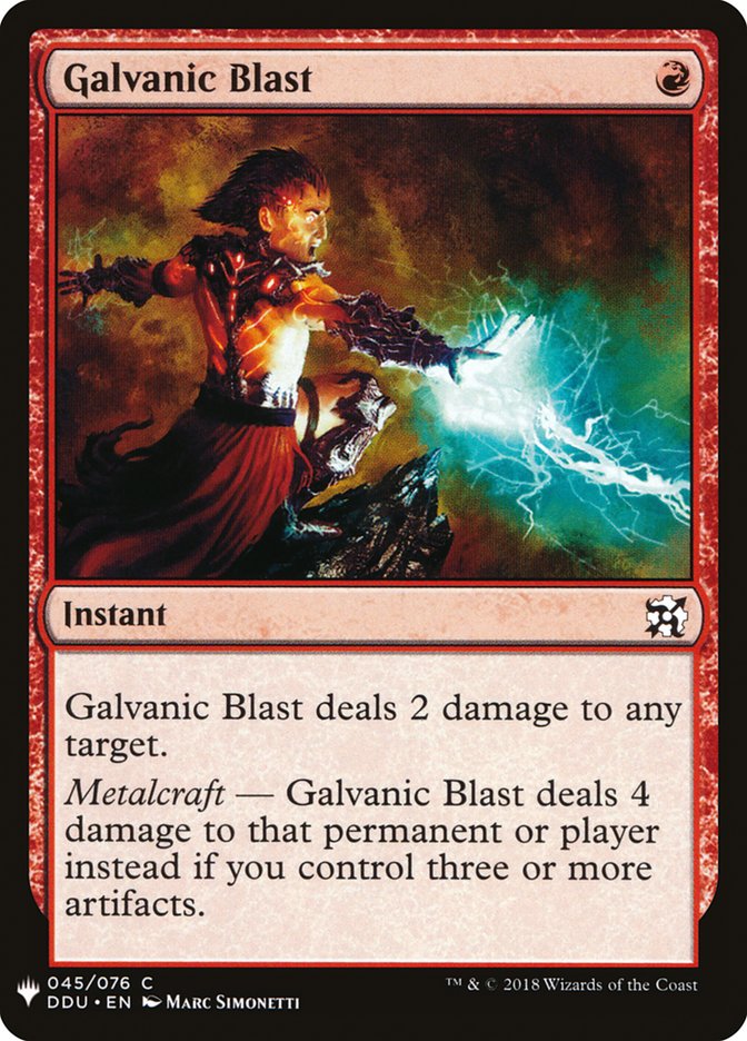 Galvanic Blast [Mystery Booster] | Good Games North