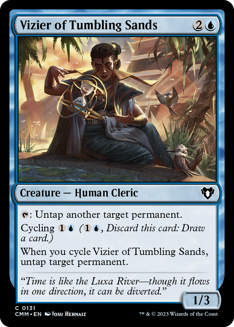 Vizier of Tumbling Sands [Commander Masters] | Good Games North