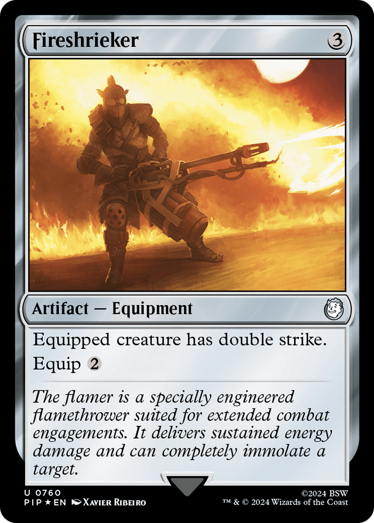 Fireshrieker (Surge Foil) [Fallout] | Good Games North