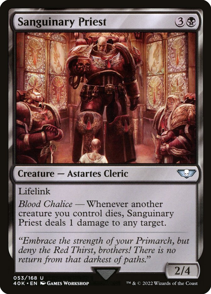 Sanguinary Priest (Universes Beyond: Warhammer 40,000)  | Good Games North