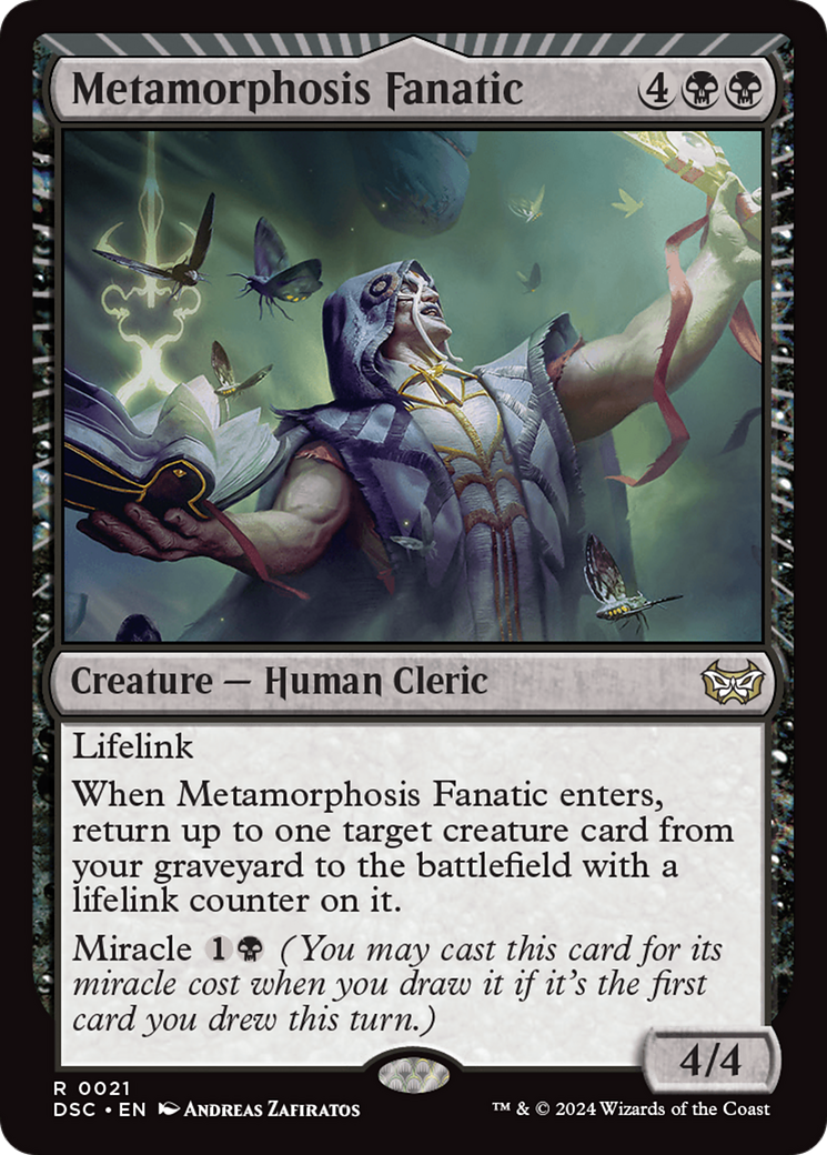 Metamorphosis Fanatic [Duskmourn: House of Horror Commander] | Good Games North