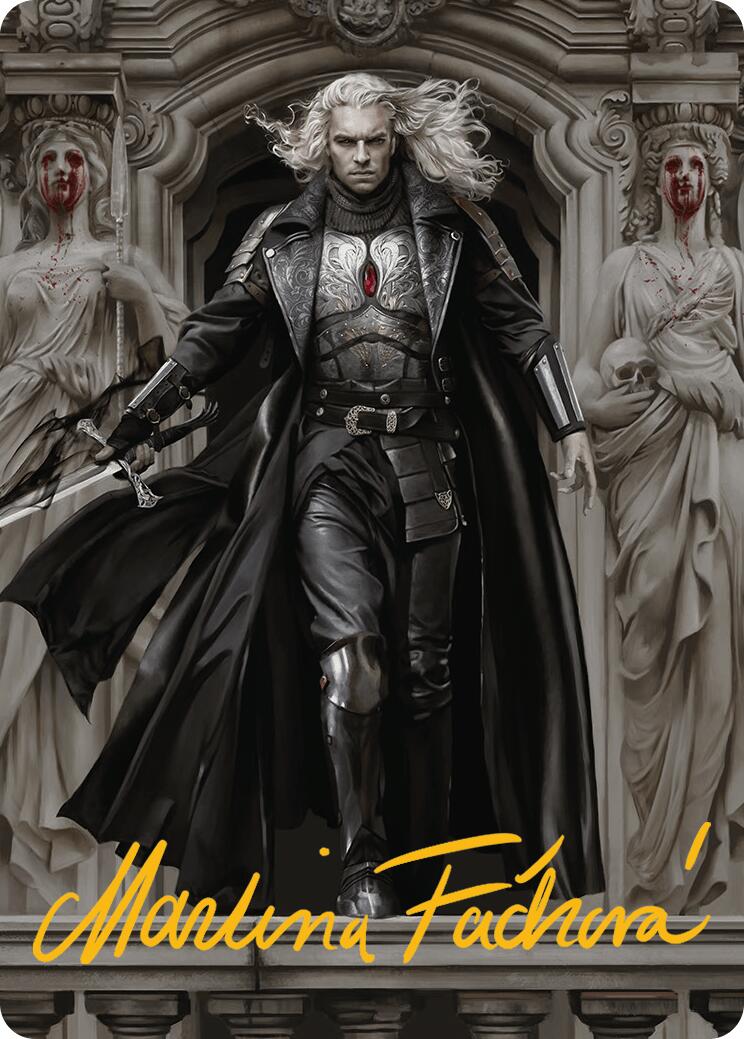 Sorin, Imperious Bloodlord Art Card (Gold-Stamped Signature) [Innistrad Remastered Art Series] | Good Games North