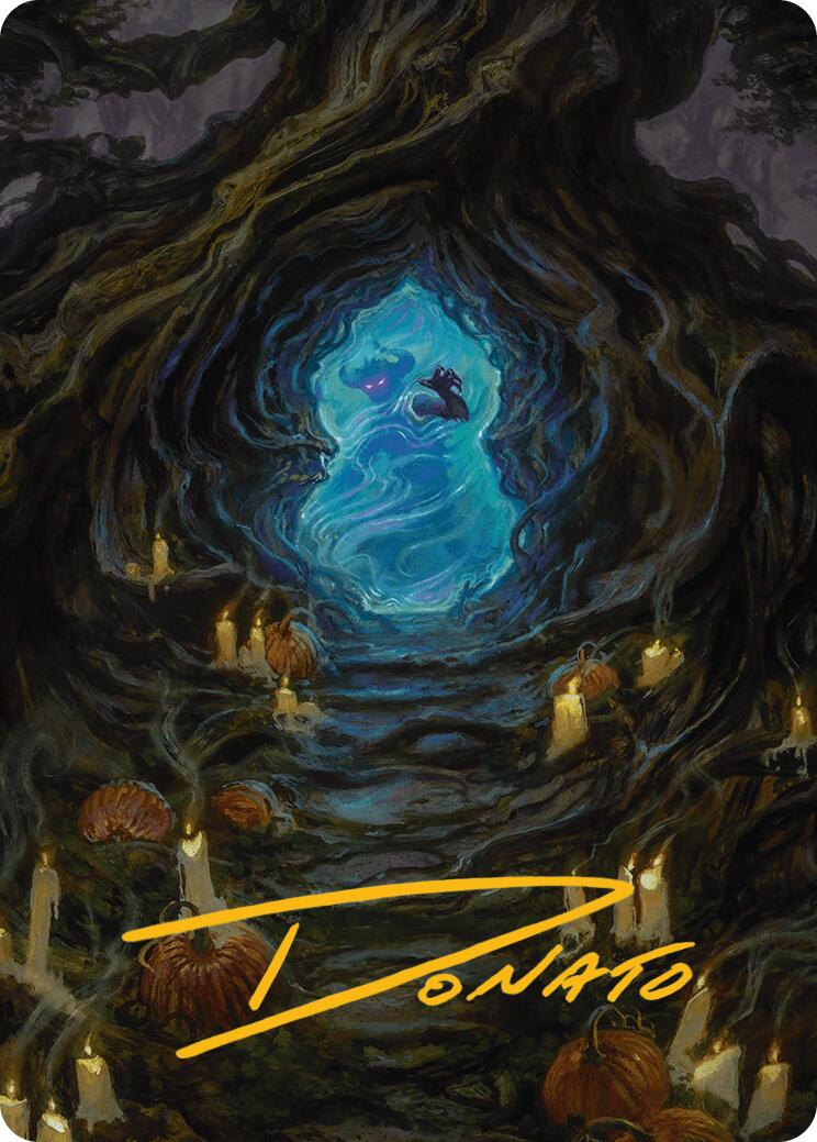 Conjurer's Closet Art Card (Gold-Stamped Signature) [Innistrad Remastered Art Series] | Good Games North
