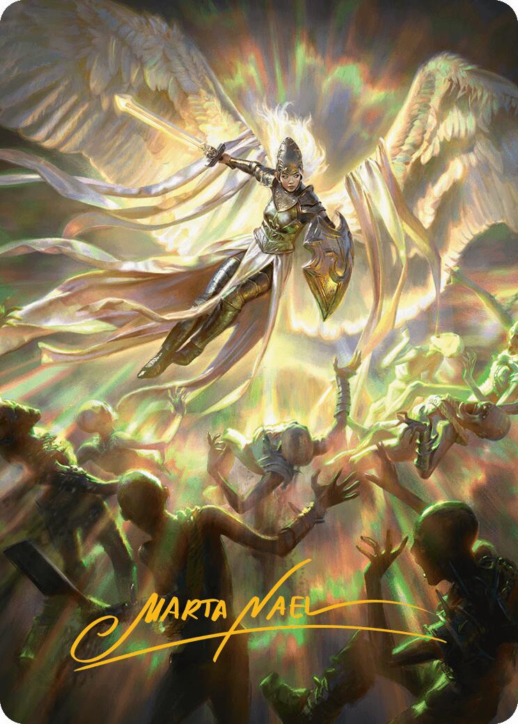 Vanquish the Horde Art Card (Gold-Stamped Signature) [Innistrad Remastered Art Series] | Good Games North