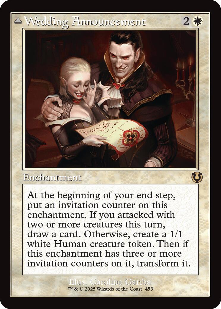 Wedding Announcement // Wedding Festivity (Retro Frame) [Innistrad Remastered] | Good Games North