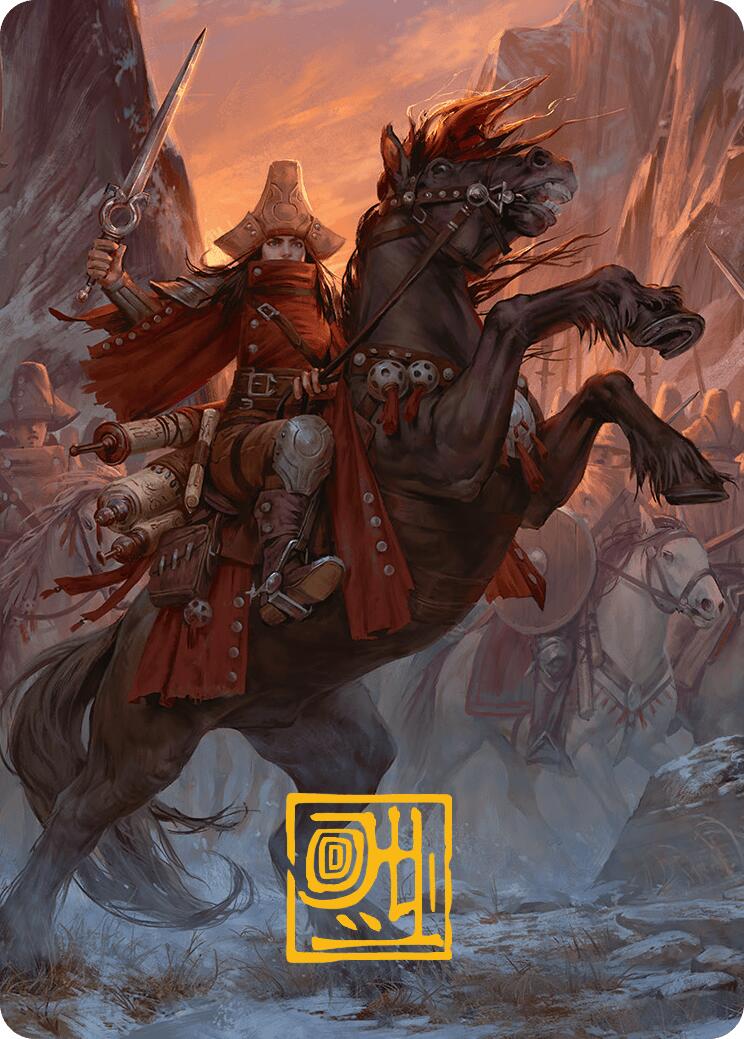 Zealous Conscripts (Gold-Stamped Signature) [Innistrad Remastered Art Series] | Good Games North