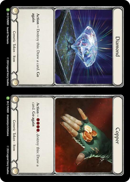 Cracker Bauble // Diamond and Copper [LGS360-FUN001] (Promo) | Good Games North