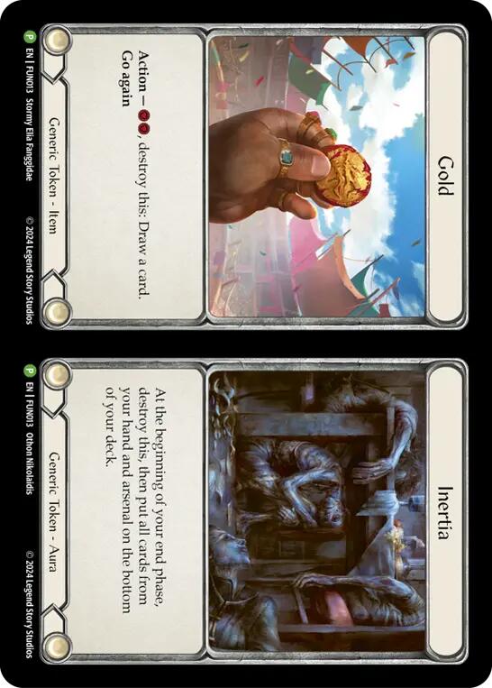 Cracker Bauble // Gold and Inertia [LGS360-FUN013] (Promo) | Good Games North