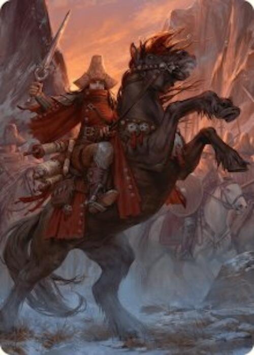 Zealous Conscripts Art Card [Innistrad Remastered Art Series] | Good Games North