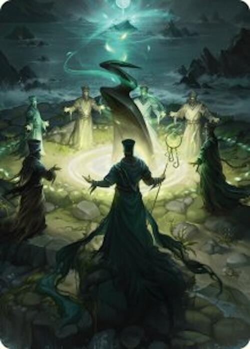 Cryptolith Rite Art Card [Innistrad Remastered Art Series] | Good Games North