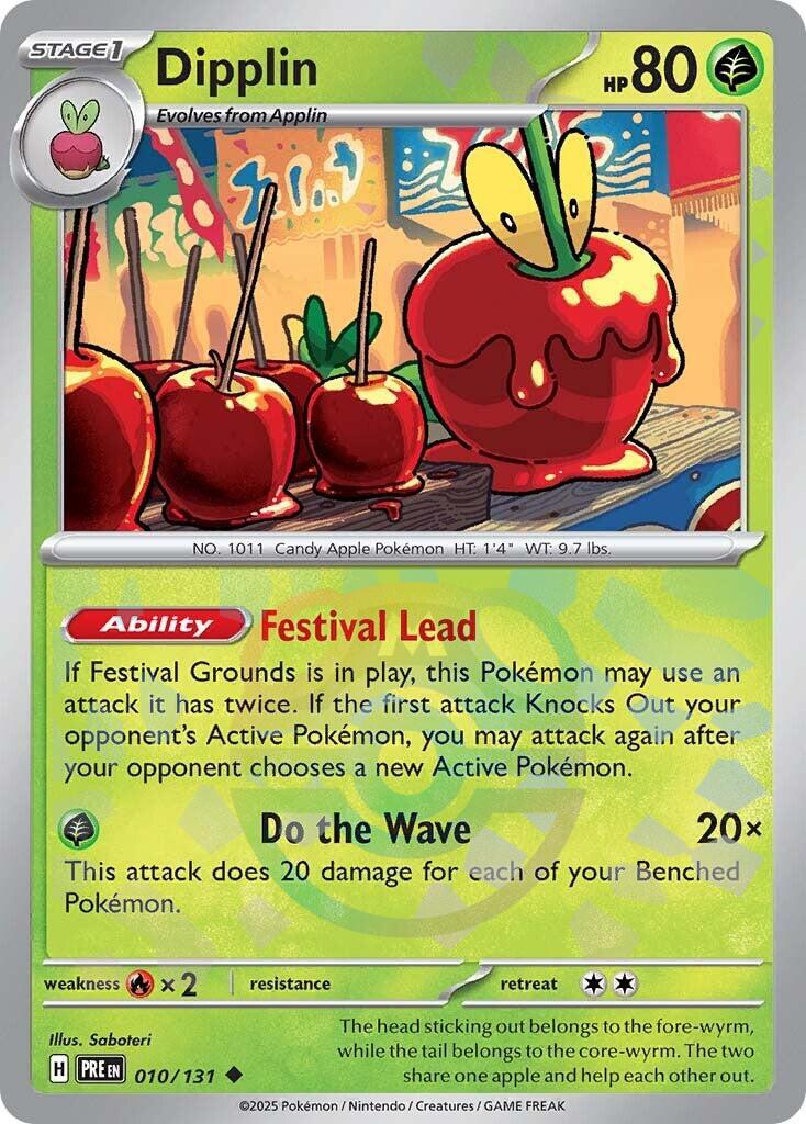 Dipplin (010/131) (Master Ball Pattern) [Scarlet & Violet: Prismatic Evolutions] | Good Games North