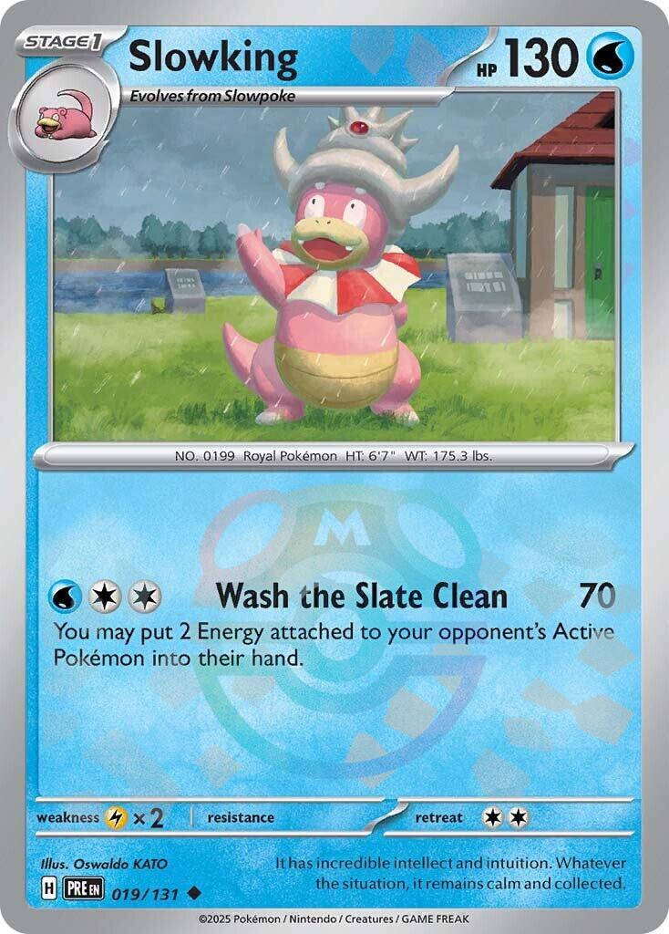 Slowking (019/131) (Master Ball Pattern) [Scarlet & Violet: Prismatic Evolutions] | Good Games North