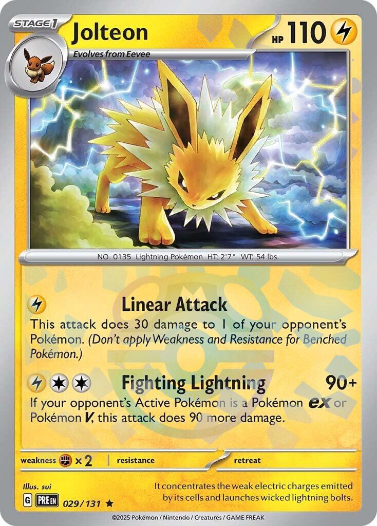 Jolteon (029/131) (Master Ball Pattern) [Scarlet & Violet: Prismatic Evolutions] | Good Games North