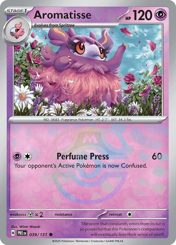 Aromatisse (039/131) (Master Ball Pattern) [Scarlet & Violet: Prismatic Evolutions] | Good Games North