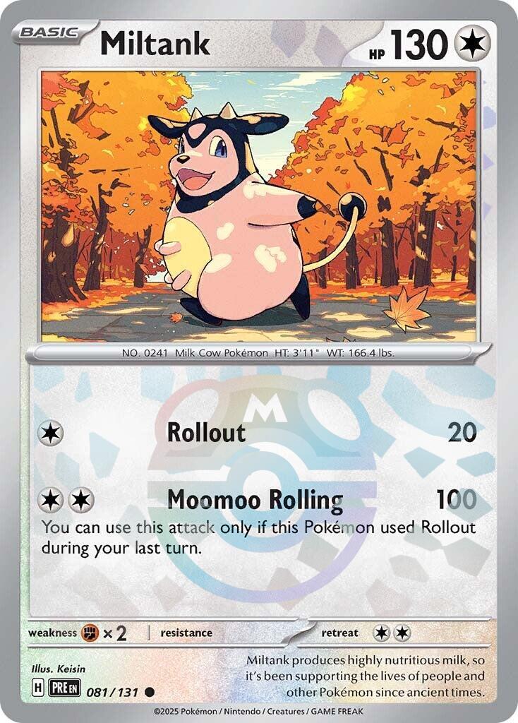 Miltank (081/131) (Master Ball Pattern) [Scarlet & Violet: Prismatic Evolutions] | Good Games North