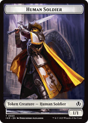 Human Soldier (0003) // Clue Double-Sided Token [Innistrad Remastered Tokens] | Good Games North