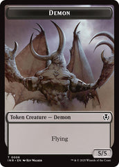Demon // Human Cleric Double-Sided Token [Innistrad Remastered Tokens] | Good Games North